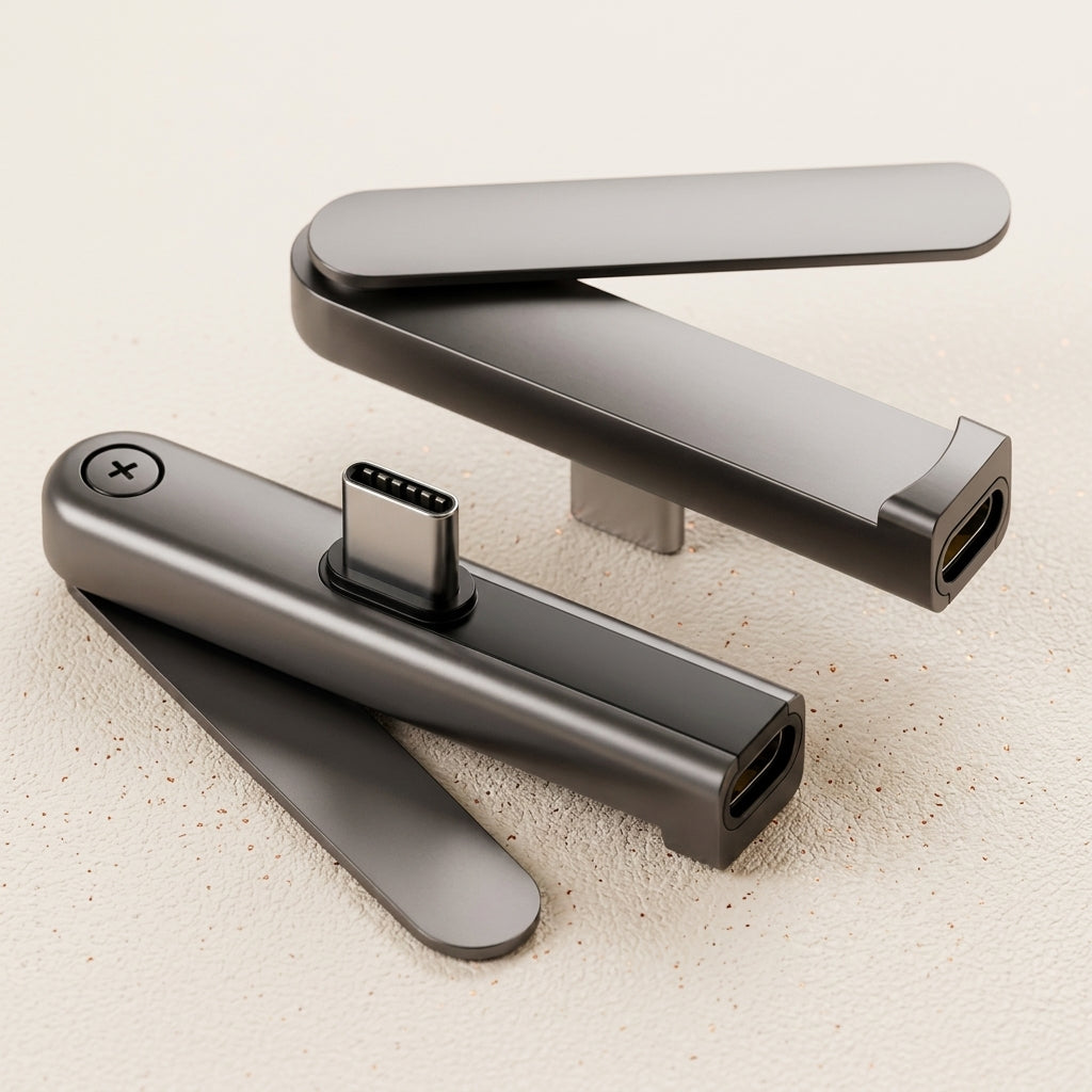 240W USB-C Folding Phone Stand Charging Adapter