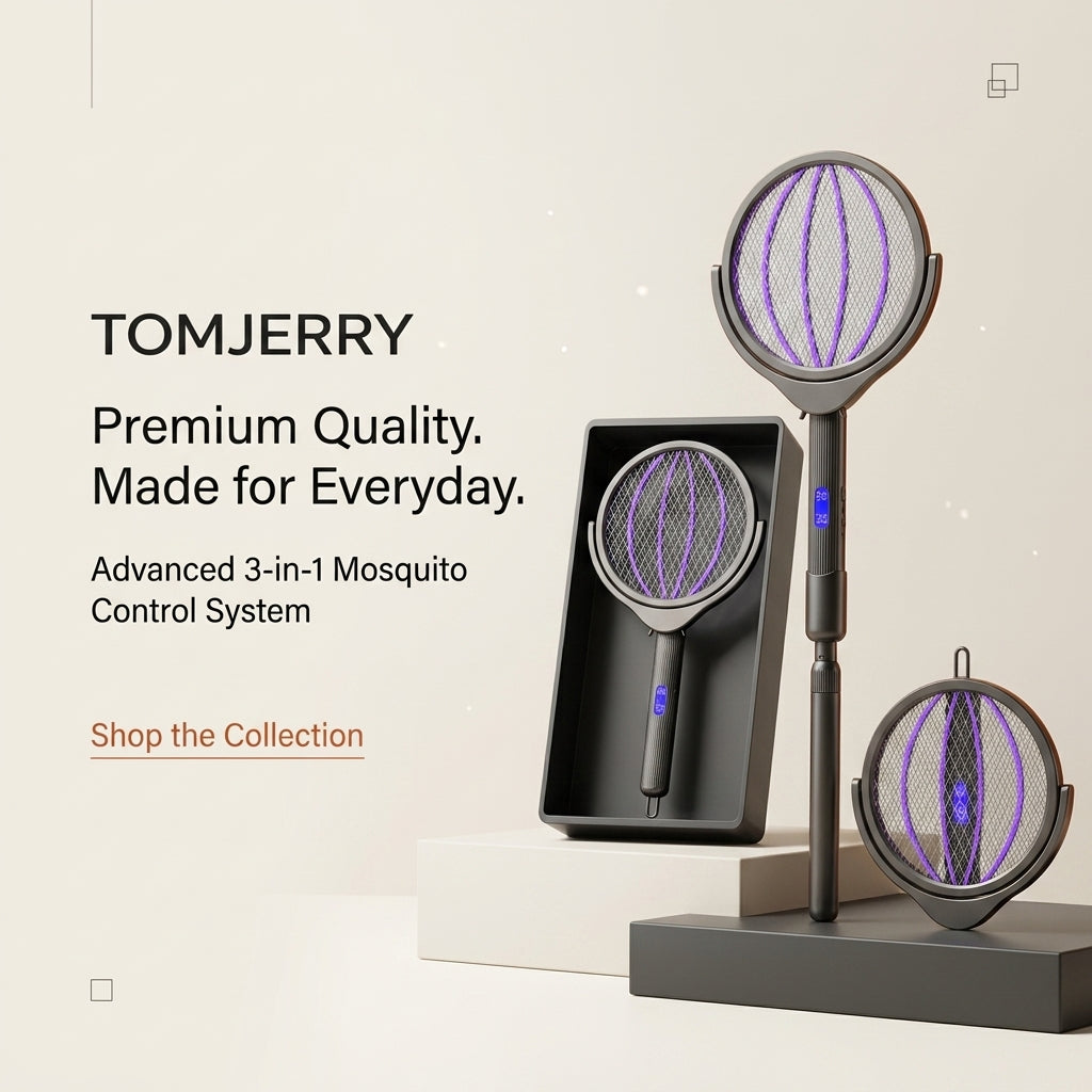 Telescopic Electric Mosquito Swatter | Insect Killer