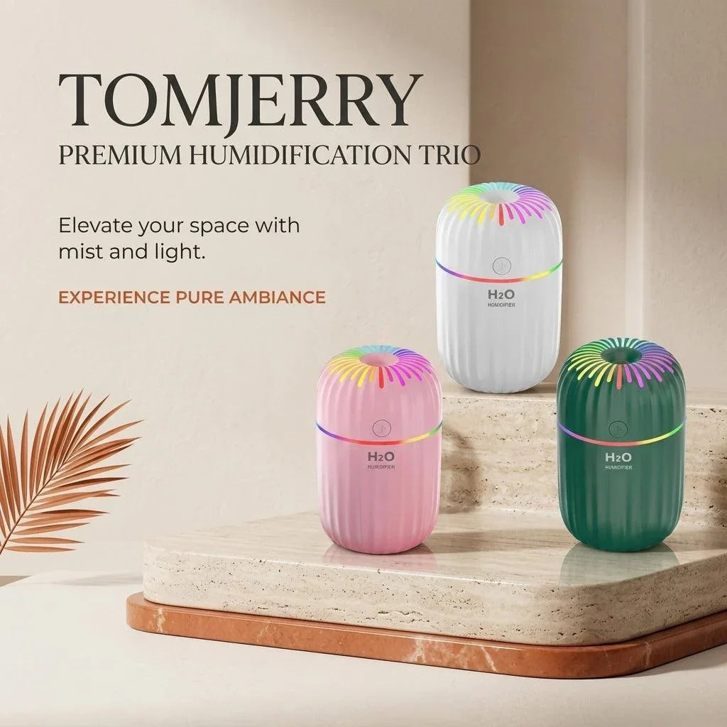 Portable Mini Cool Mist Diffuser with LED Light