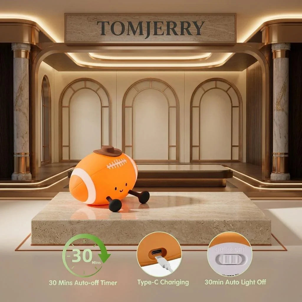 USB Rechargeable LED Kids Bedside Lamp