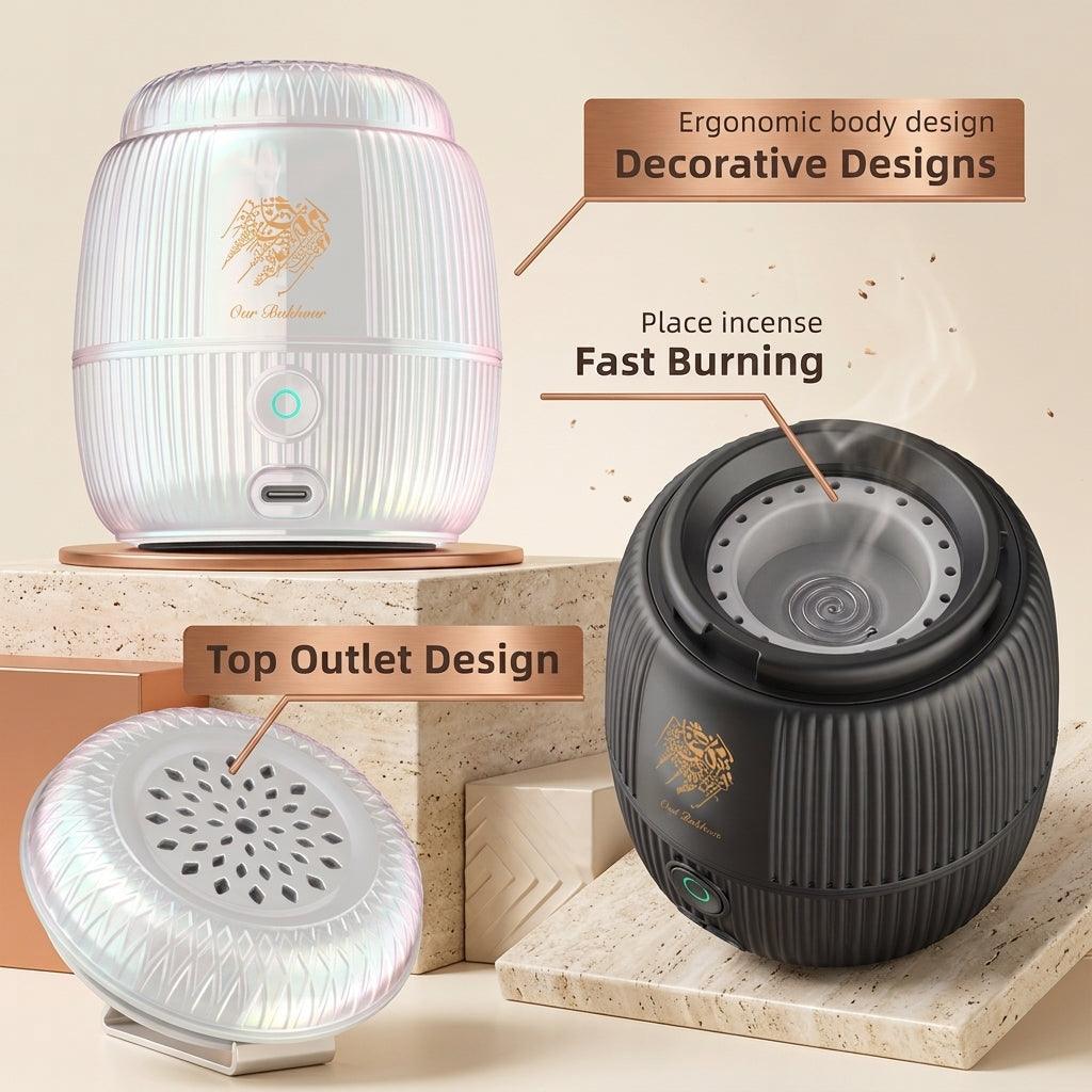 USB Rechargeable Arabic Oud Burner
