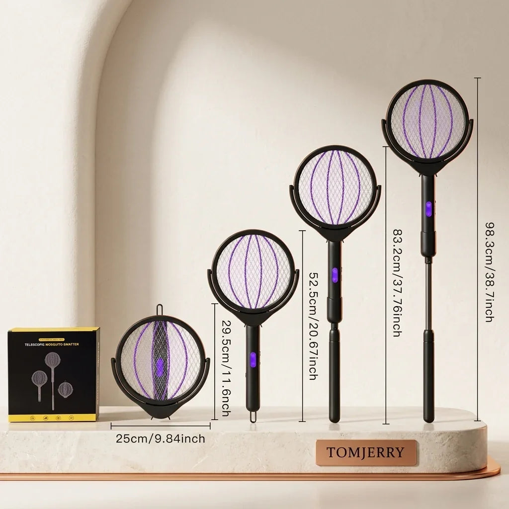 Telescopic Electric Mosquito Swatter | Insect Killer