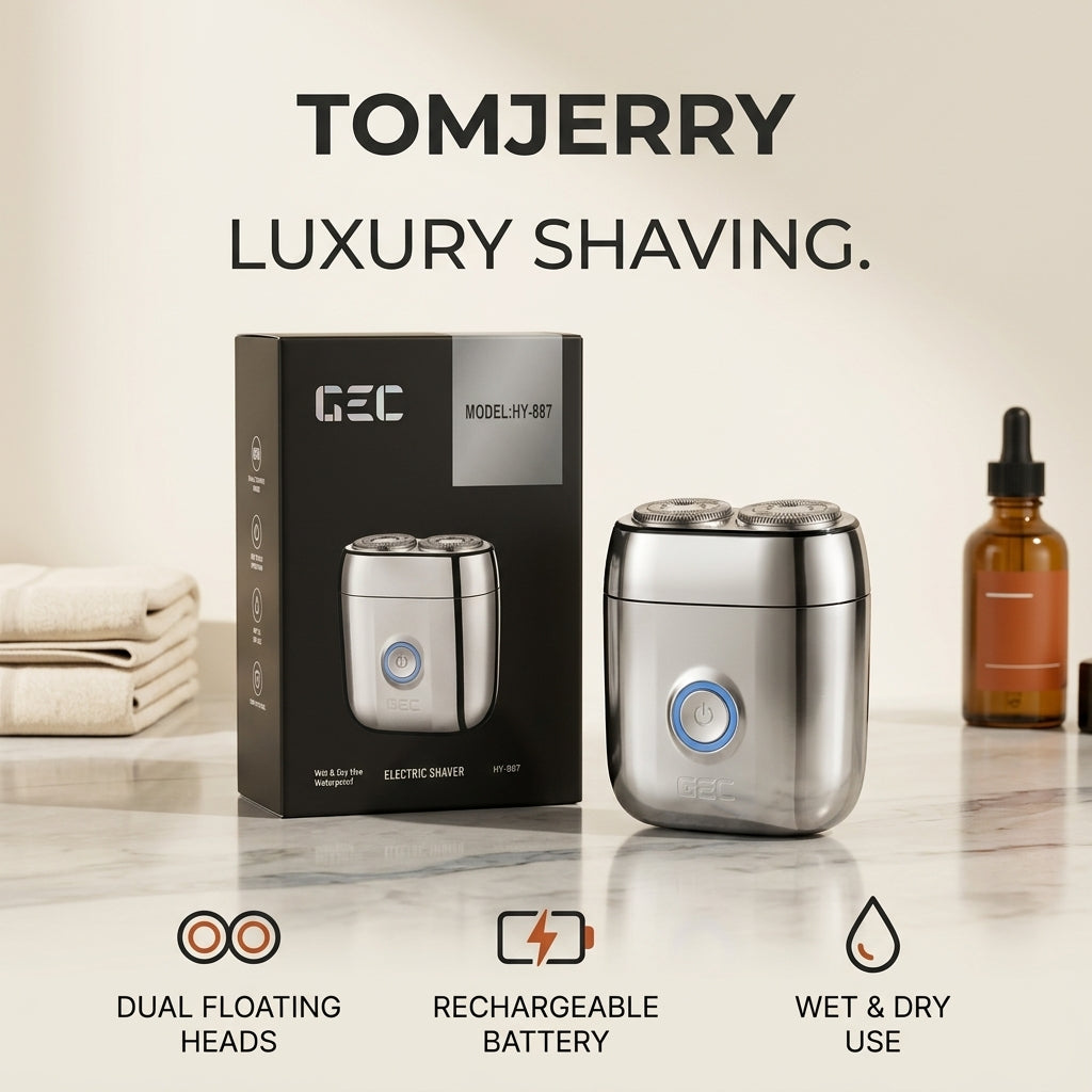 GEC HY-887 dual rotary wet and dry electric shaver